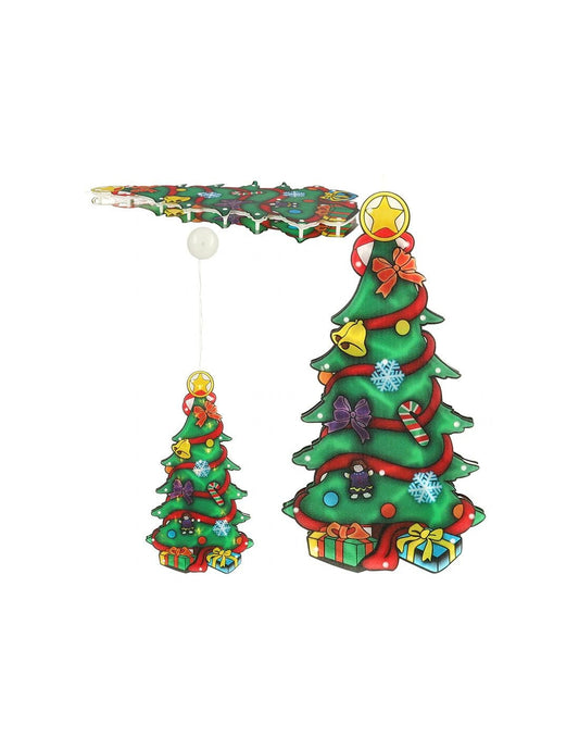 Decoratiune în forma de bradut 44 x 26 cm, ideala pentru sarbatori, alimentare la retea