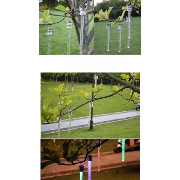 Lampa solara de tip decoratiune pentru gradina, model turture, alb cald
