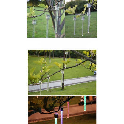 Lampa solara de tip decoratiune pentru gradina, model turture, alb cald