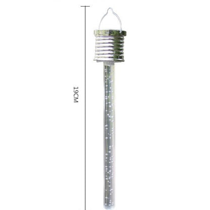 Lampa solara de tip decoratiune pentru gradina, model turture, alb cald