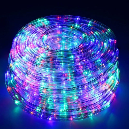 Furtun luminos led, 8 jocuri de lumini, 20 M