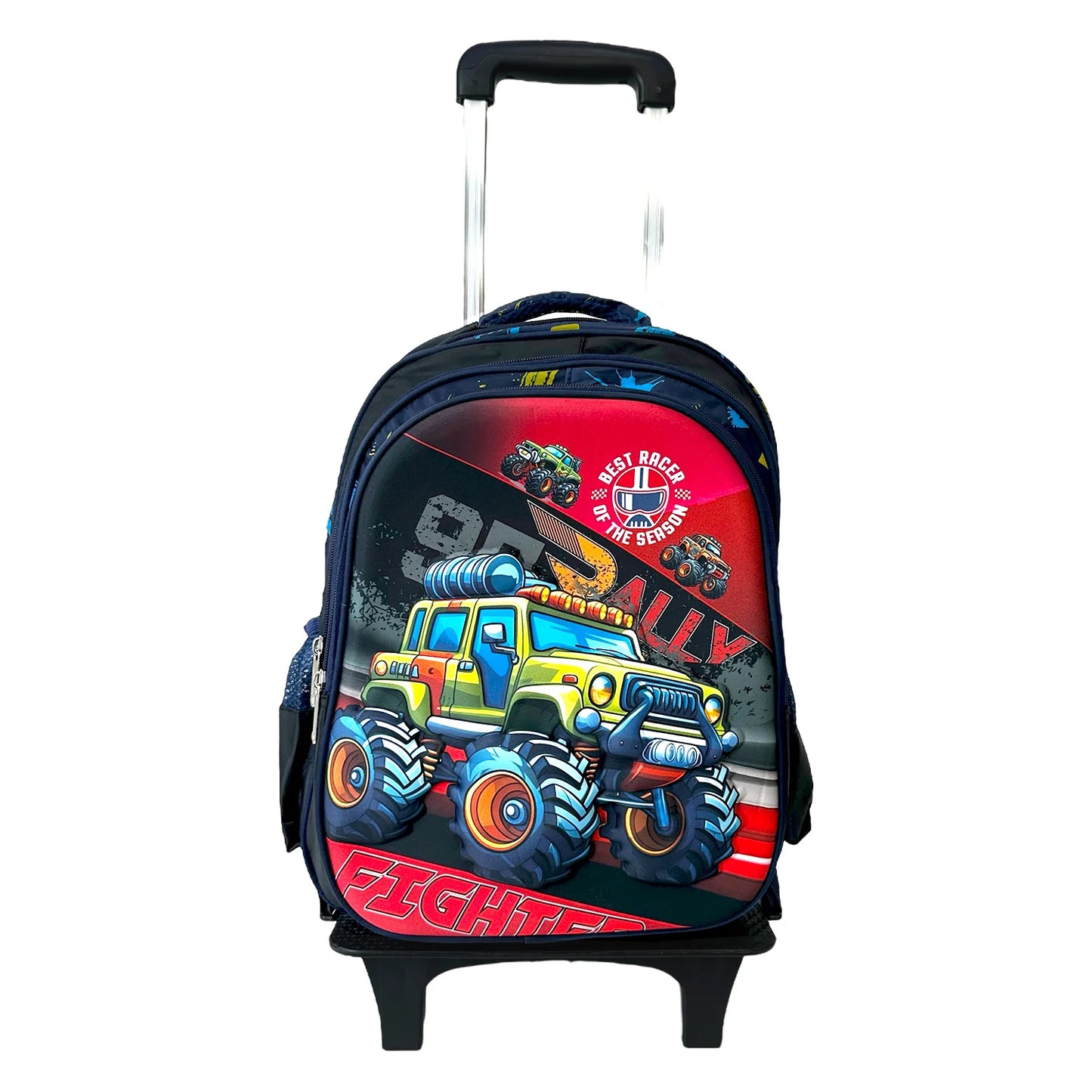 Ghiozdan pentru școală cu troler detașabil, 3 compartimente 40 x 30 x 20 cm