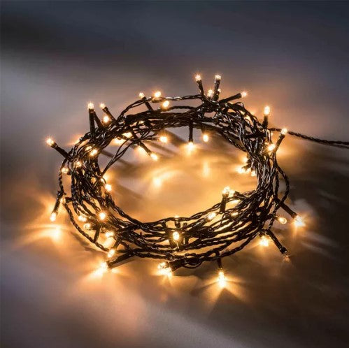 Instalatie tip sir de pom, 100 LED, 9 M, 8 jocuri de lumini