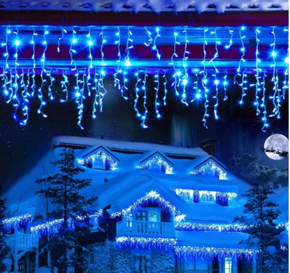 Instalatie exterior, turturi cu FLASH, 25 metri, 500 LED