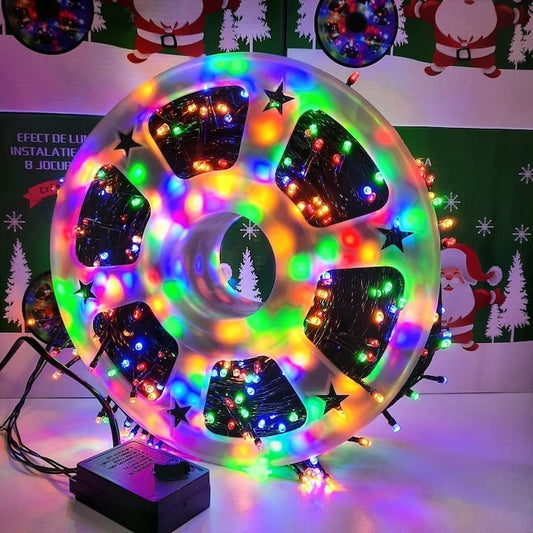 Instalatie rola decorativa pentru Craciun, 500 LED, 50 M
