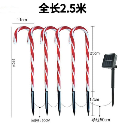 Set 5 X Acadele de Exterior cu incarcare solara