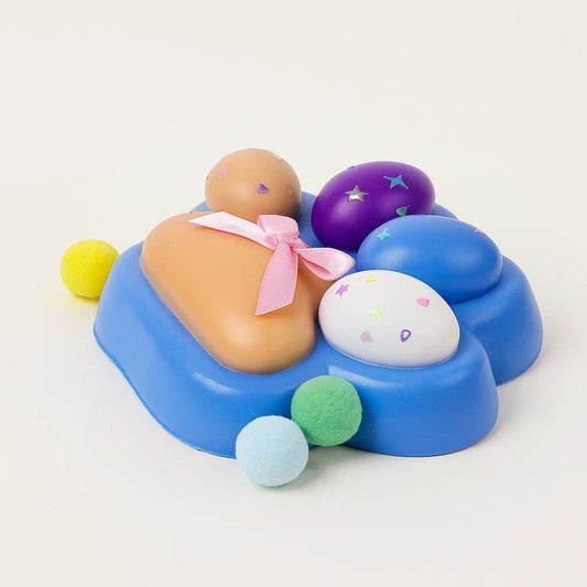 ucarie Antistres Squishy, cu Revenire Lenta, Squeeze Toys, Model Cat Paw, 12.5x10.5 cm, 220g, +3 Ani, din TPR