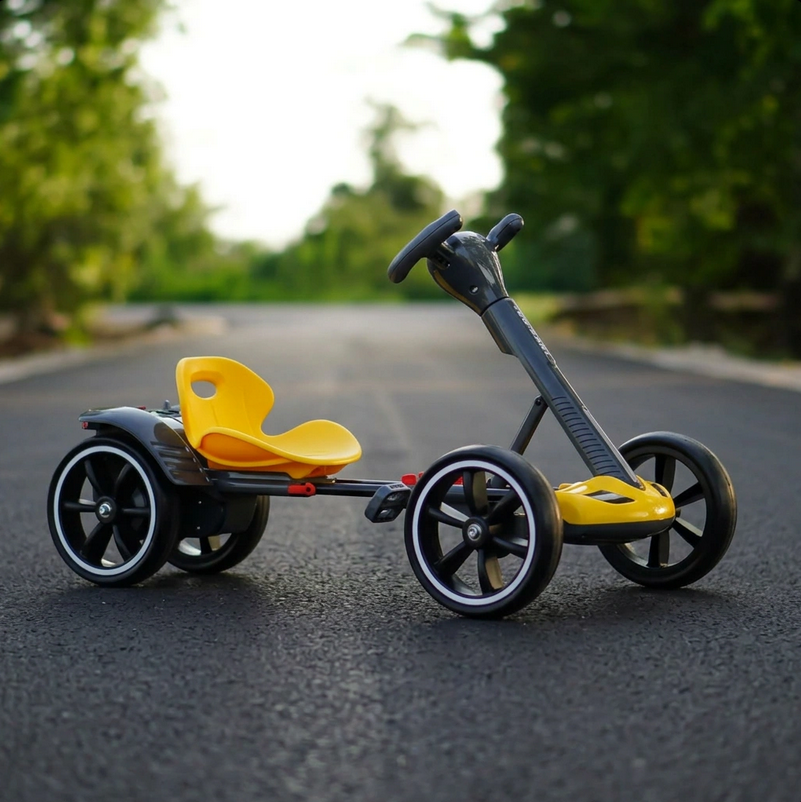 Cart Electric pentru Copii,  12V, varsta 3 - 8 ani, Telecomanda, Design Sportiv