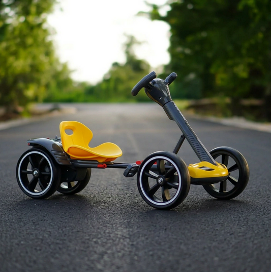 Cart Electric pentru Copii,  12V, varsta 3 - 8 ani, Telecomanda, Design Sportiv