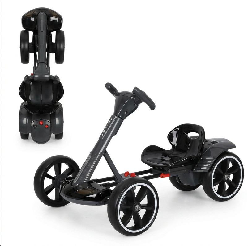 Cart Electric pentru Copii,  12V, varsta 3 - 8 ani, Telecomanda, Design Sportiv