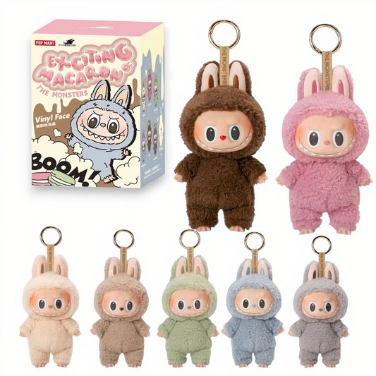 Breloc Labubu Exciting Macaron Figurina Misterioasa si Adorabila de Colectie