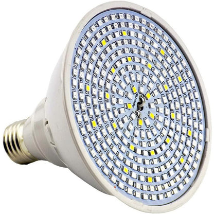 Lampa pentru cresterea plantelor de interior,  cap dublu, nu emana caldura, 290 leduri, 2 culori , prindere cu clips, 46x11.5x9.2 cm