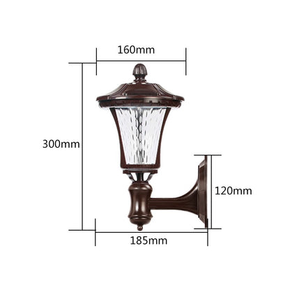 Lampa solara cu prindere de perete, Alb rece