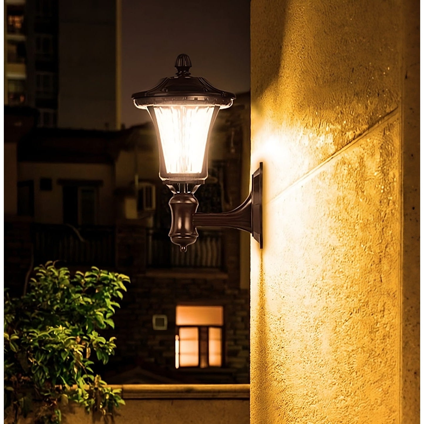 Lampa solara cu prindere de perete, Alb rece
