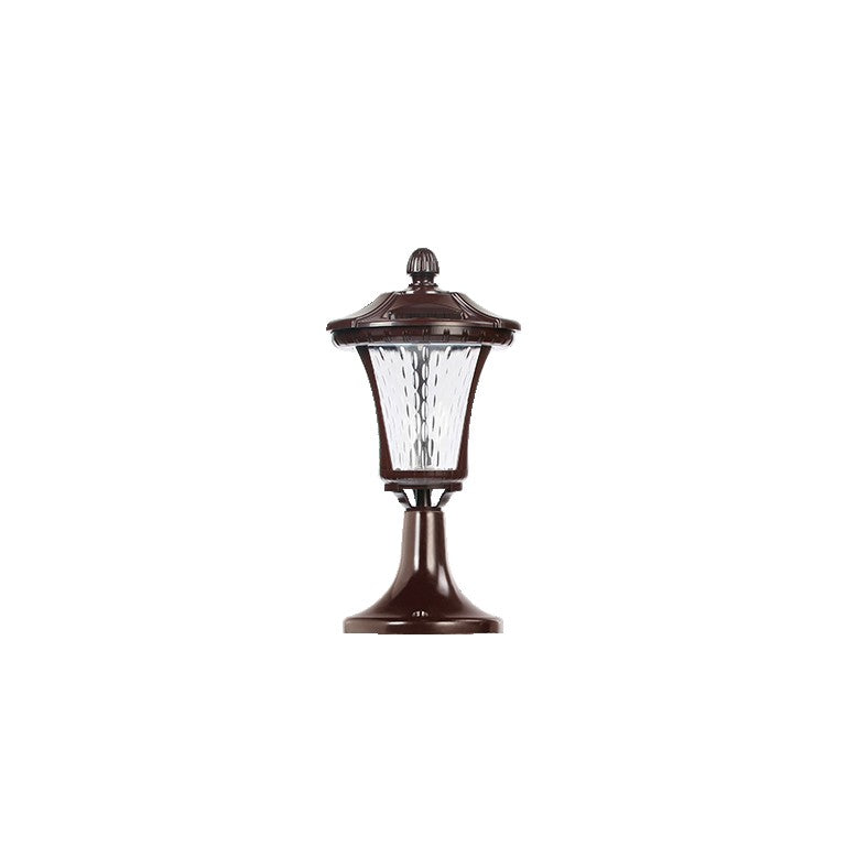 Lampa solara cu prindere in pamant, inaltime 65 cm, Alb Rece