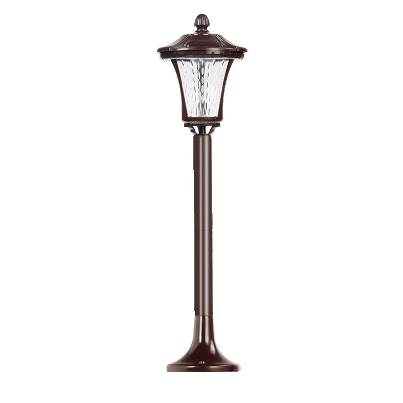 Lampa solara cu prindere in pamant, inaltime 65 cm, Alb Rece