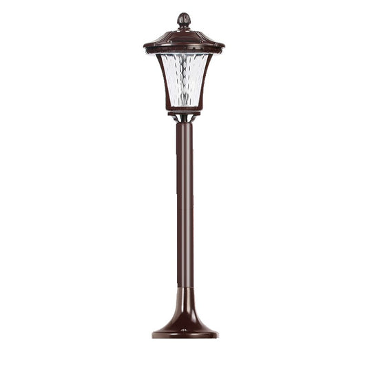 Lampa solara cu prindere in pamant, inaltime 65 cm, Alb Rece
