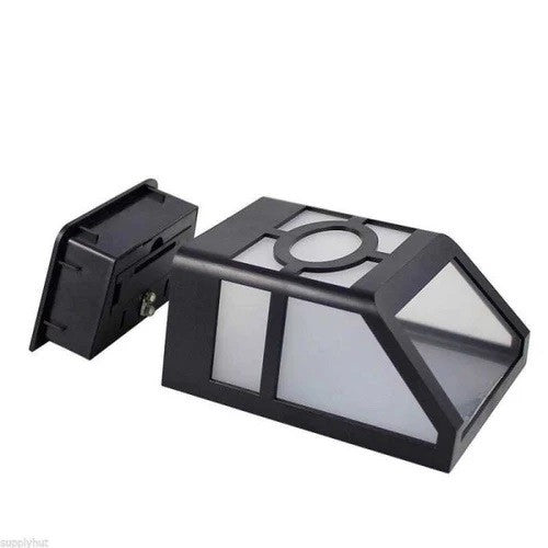 Lampa solara cu senzor Geometric, IP65, Lumina Alb rece