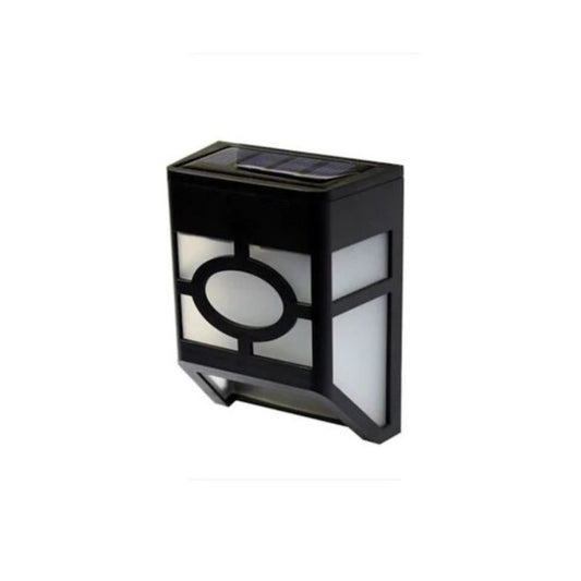 Lampa solara cu senzor Geometric, IP65, Lumina Alb rece