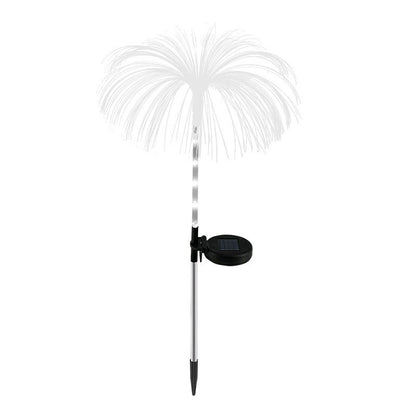 Lampa solara LED tip Meduza, inaltime 90 cm, Pentru gradina