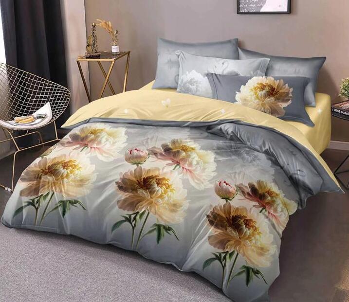 Lenjerie de pat bumbac finet HIPOALERGENIC PREMIUM– 6 piese-245 x 250cm