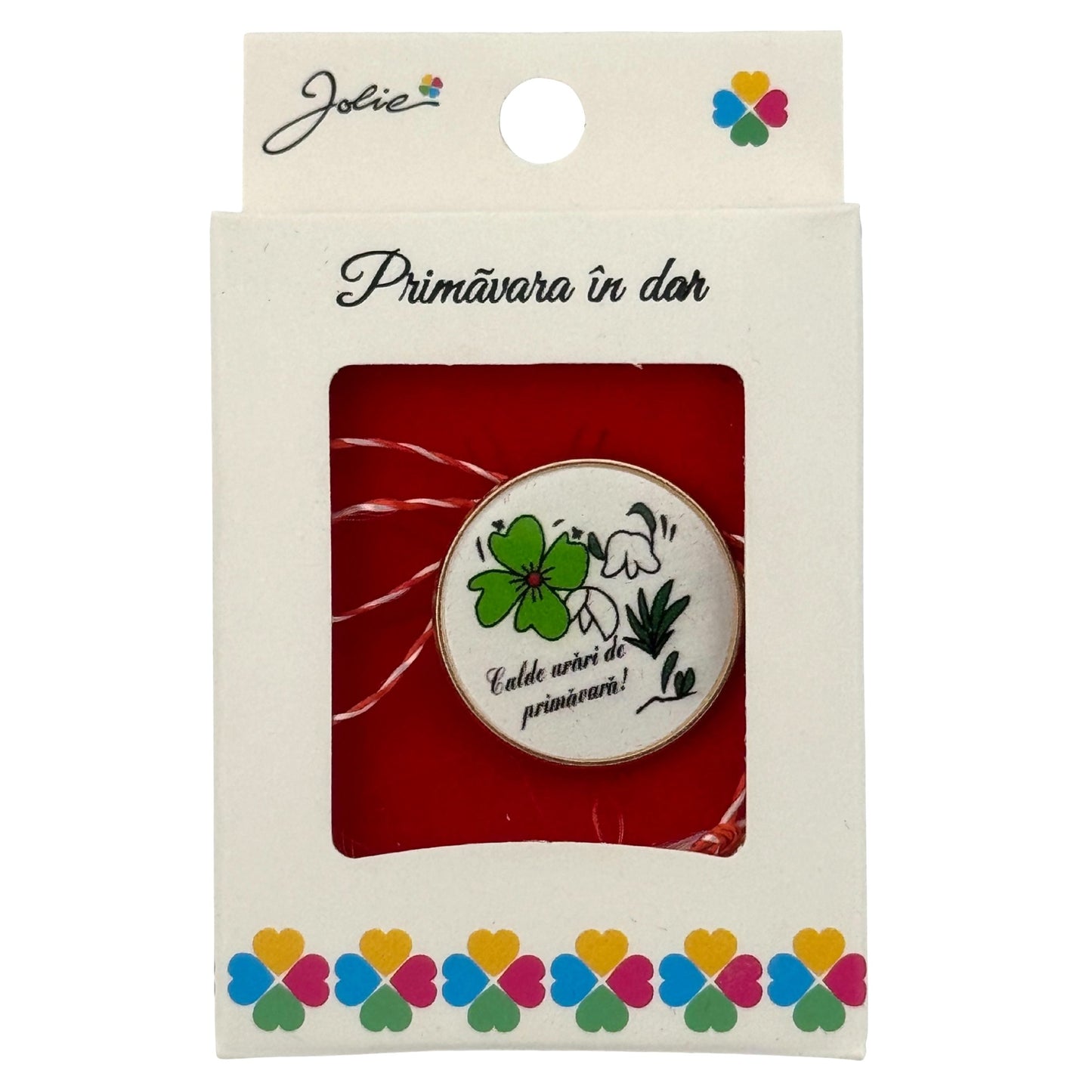 Box 12 Martisoare Brosa Modele Traditionale + 12 Pungi Cadou