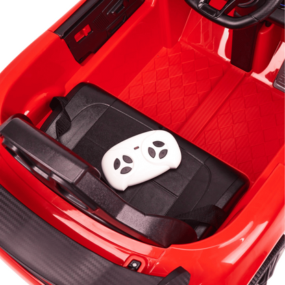 Masina Electrica Cu Telecomanda Mercedes-Benz AMG GT-R , varsta 2 - 6 ani, 2 Motoare , 12V