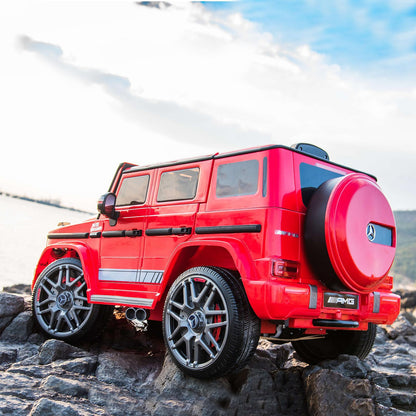 Masinuta electrica cu telecomanda, Mercedes-Benz AMG G63, 12V, varsta 3-6 ani,