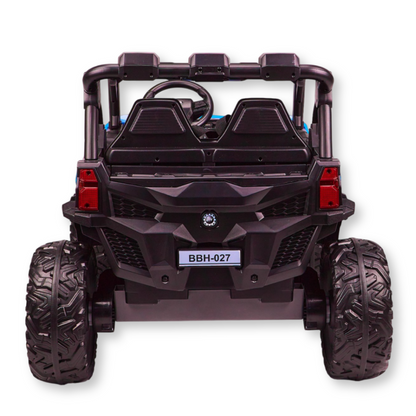 Buggy XXL UTV electric copii, 2 locuri, tractiune 4x4, varsta 2-8 ani, suspensii