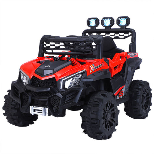 Masina electrica copii, tip UTV, 12V, varsta 2-6 ani, control volan+acceleratie si telecomanda