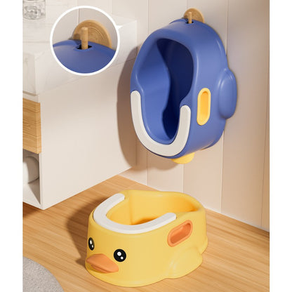 Olita Ergonomica pentru Copii, +1an, Portabila, Design Ratusca, Model Prietenos, Non-Toxic, Compartiment Detasabil, cu Maner, Usor de Curatat