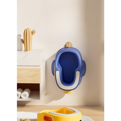 Olita Ergonomica pentru Copii, +1an, Portabila, Design Ratusca, Model Prietenos, Non-Toxic, Compartiment Detasabil, cu Maner, Usor de Curatat