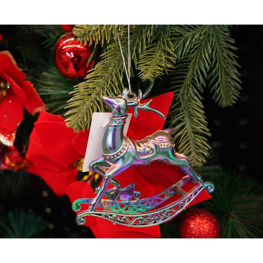 Ornament brad de Craciun in forma de Ren, 11 cm x 11 cm