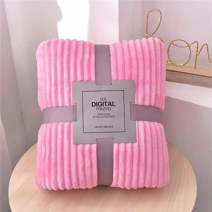 Patura Cocolino Microfibra, 200x230 Pentru Pat Dublu Textura Gofrata