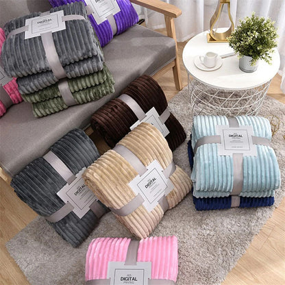 Patura Cocolino Microfibra, 200x230 Pentru Pat Dublu Textura Gofrata