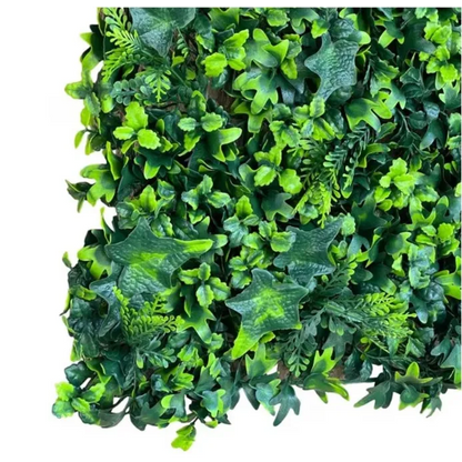 Gard viu artificial cu frunze verzi, panou 40x60 cm