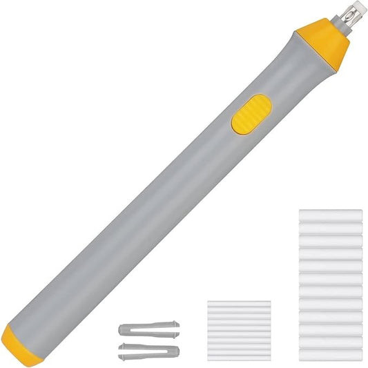 Radiera Electrica, pentru Schite si Arta, Grosime Varf 3 mm/5 mm, Baterii 2 x AA, din ABS
