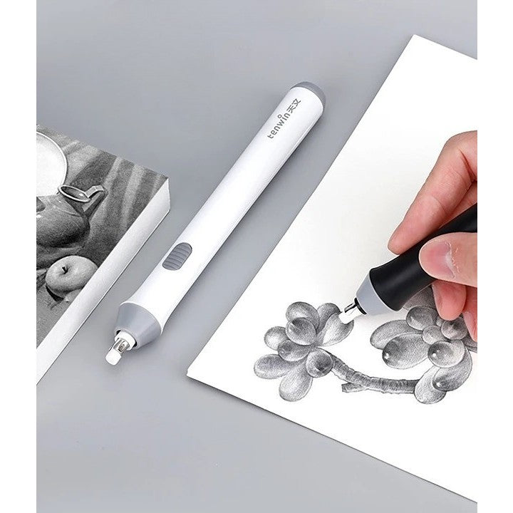Radiera Electrica, pentru Schite si Arta, Grosime Varf 3 mm/5 mm, Baterii 2 x AA, din ABS