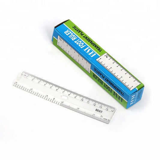 Rigla Flexibila, Trasnparenta, 20 Cm