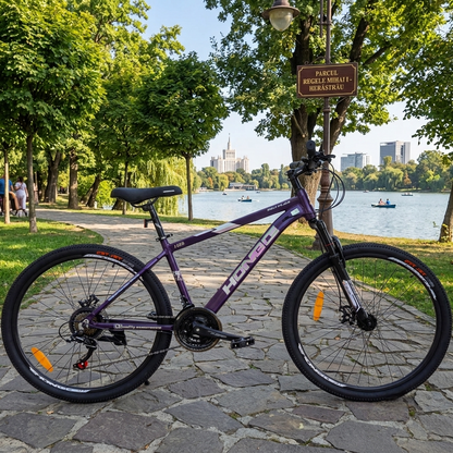 Bicicleta MTB 27.5 Inch Cu Suspensie Fata Si Sistem de Franare pe Disc