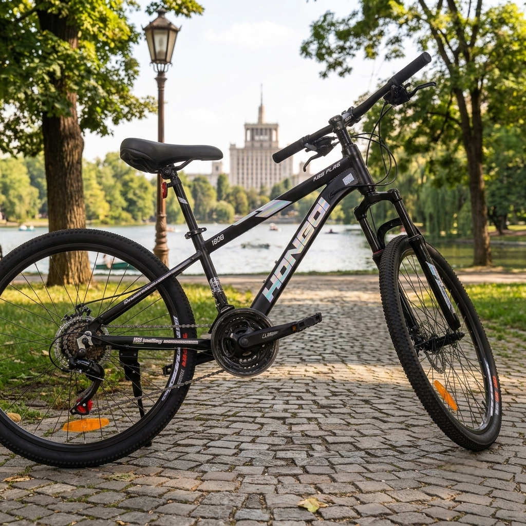 Bicicleta MTB 24 Inch Cu Suspensie Fata Si Sistem de Franare pe Disc