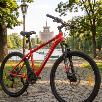 Bicicleta MTB 26 Inch Cu Suspensie Fata Si Sistem de Franare pe Disc