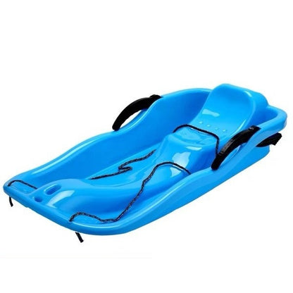 Sanie, din Plastic, +3 Ani, 87 x 40 x 17.5 cm, cu Frana si Franghie, pentru Adulti si Copii