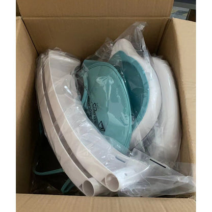 Scaun de Masa Pliabil 3in1, ERGONOMIC,  Reglabil, Multifunctional, 3 Pozitii, Masuta si Husa Detasabile, Centura de Siguranta, Albastru