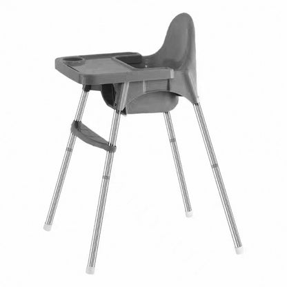 Scaun ERGONOMIC de masa telescopic pentru bebelusi si copii, cu Suport picioare si Centura de siguranta, reglabil pe inaltime, Varsta 6-32 luni