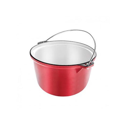 Tuci din fonta emailat, diametru 22cm, capacitate 3L